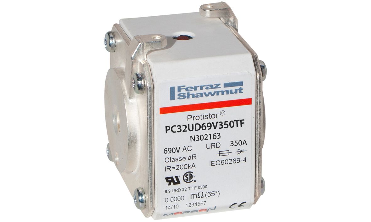 N302163 - PROTISTOR® SB aR, metric threaded holes, TTF, sz.32, 690VAC IEC, 350A